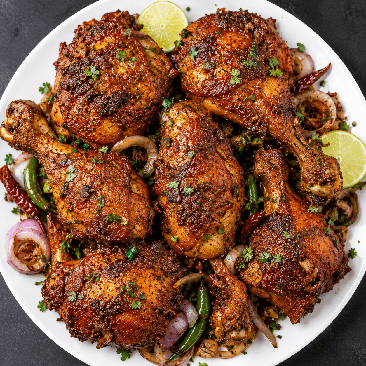 Chicken roast at Inaruwa Tass House