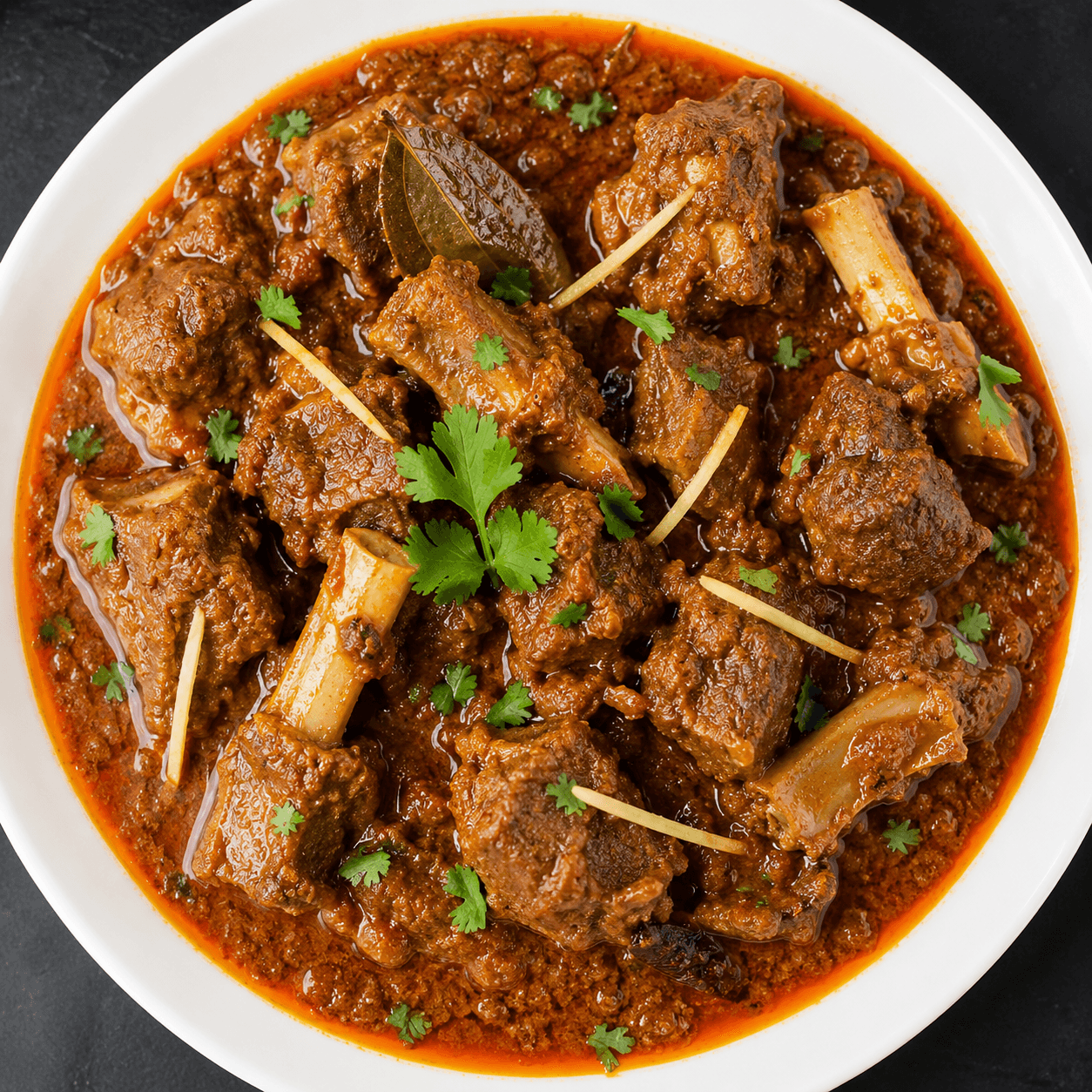 Mutton gravy at Inaruwa Tass House